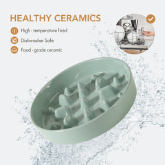 Havniva dishwasher-safe ceramic bowl cleans up quickly after meals.