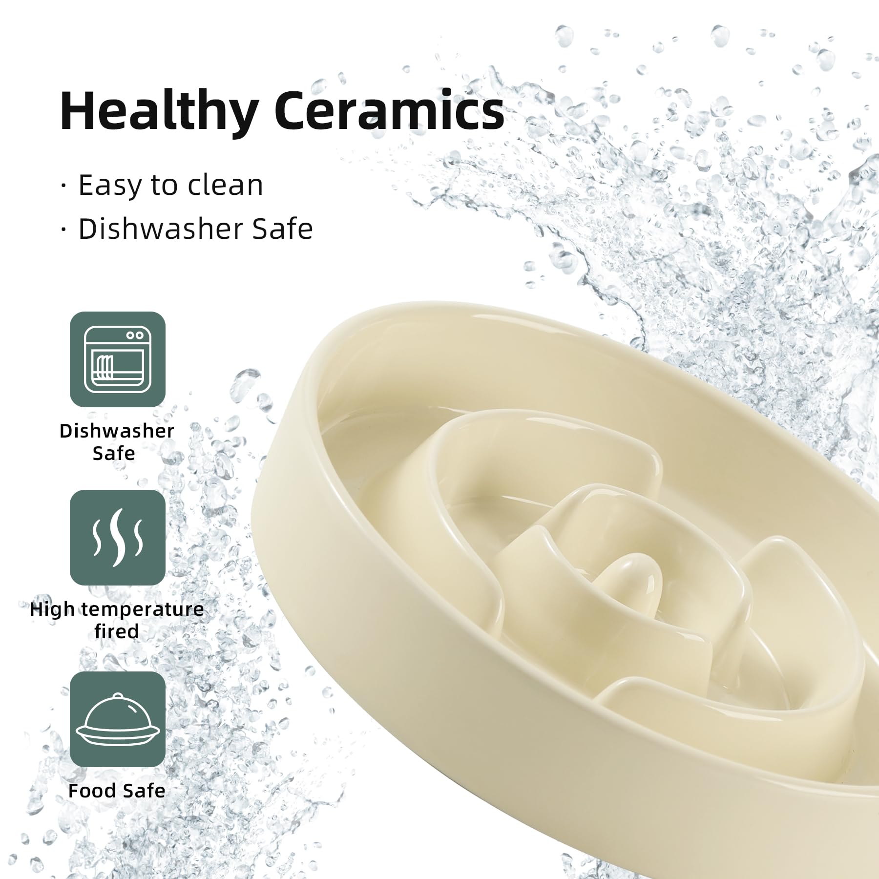 Havniva easy-clean dishwasher-safe design saves time after feeding.