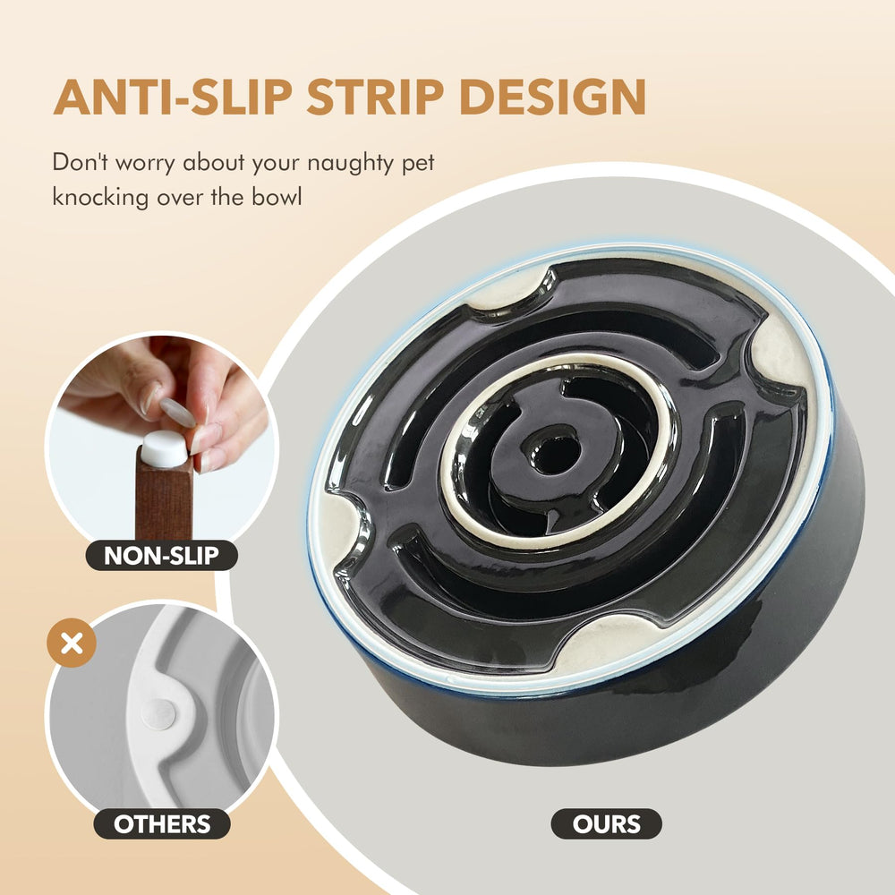 Havniva elevated dog bowl setup demonstrates improved neck posture during meals