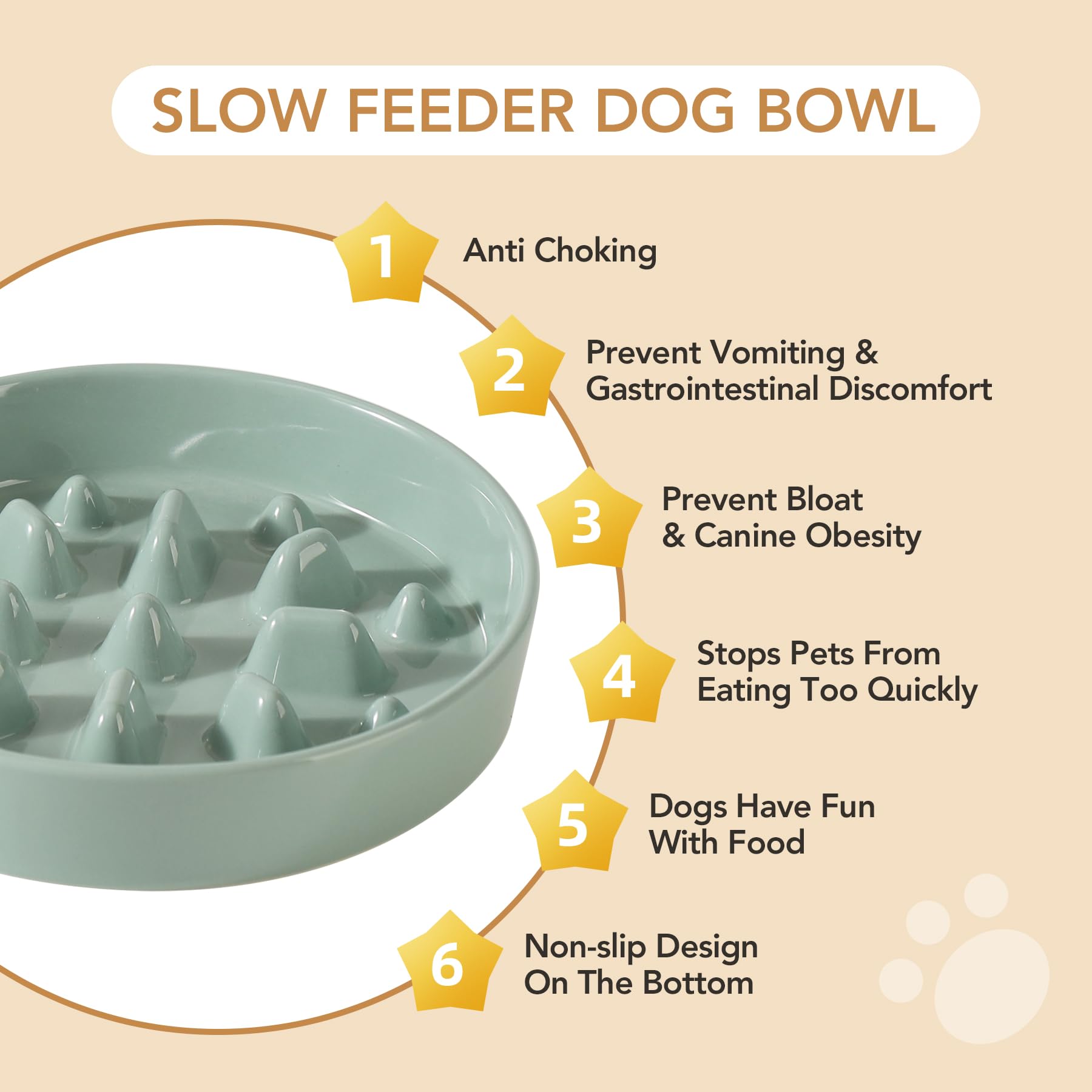 Havniva medium-large dog feeding setup fits bigger breeds.