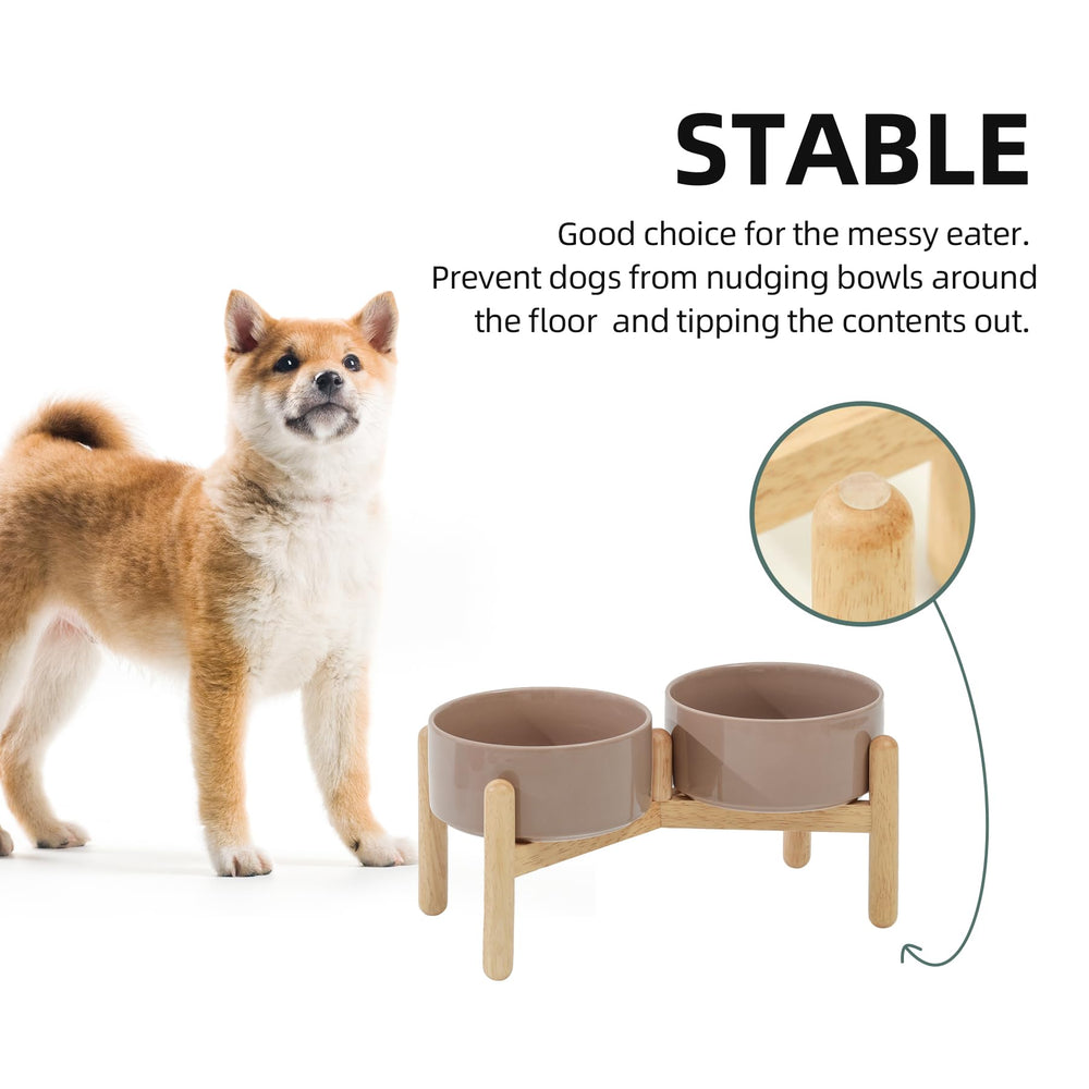 Havniva 28oz capacity supports meals and hydration for small to mid dogs.