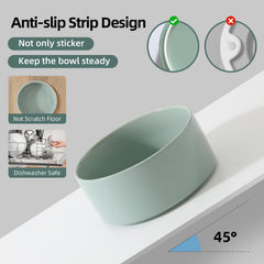 Havniva stable non-slip bowl on stand during meals
