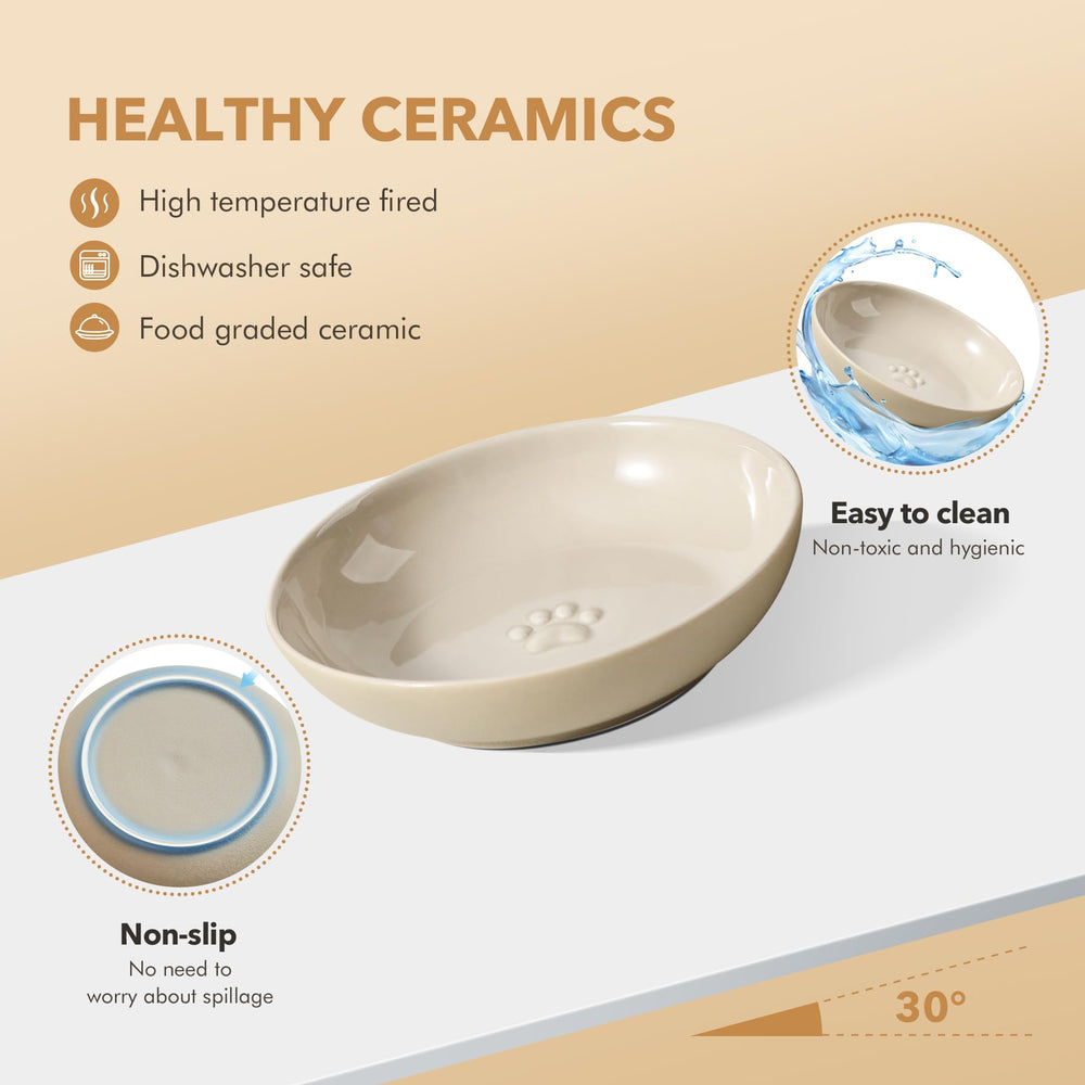 Havniva stand offers adjustable height for proper meal posture.