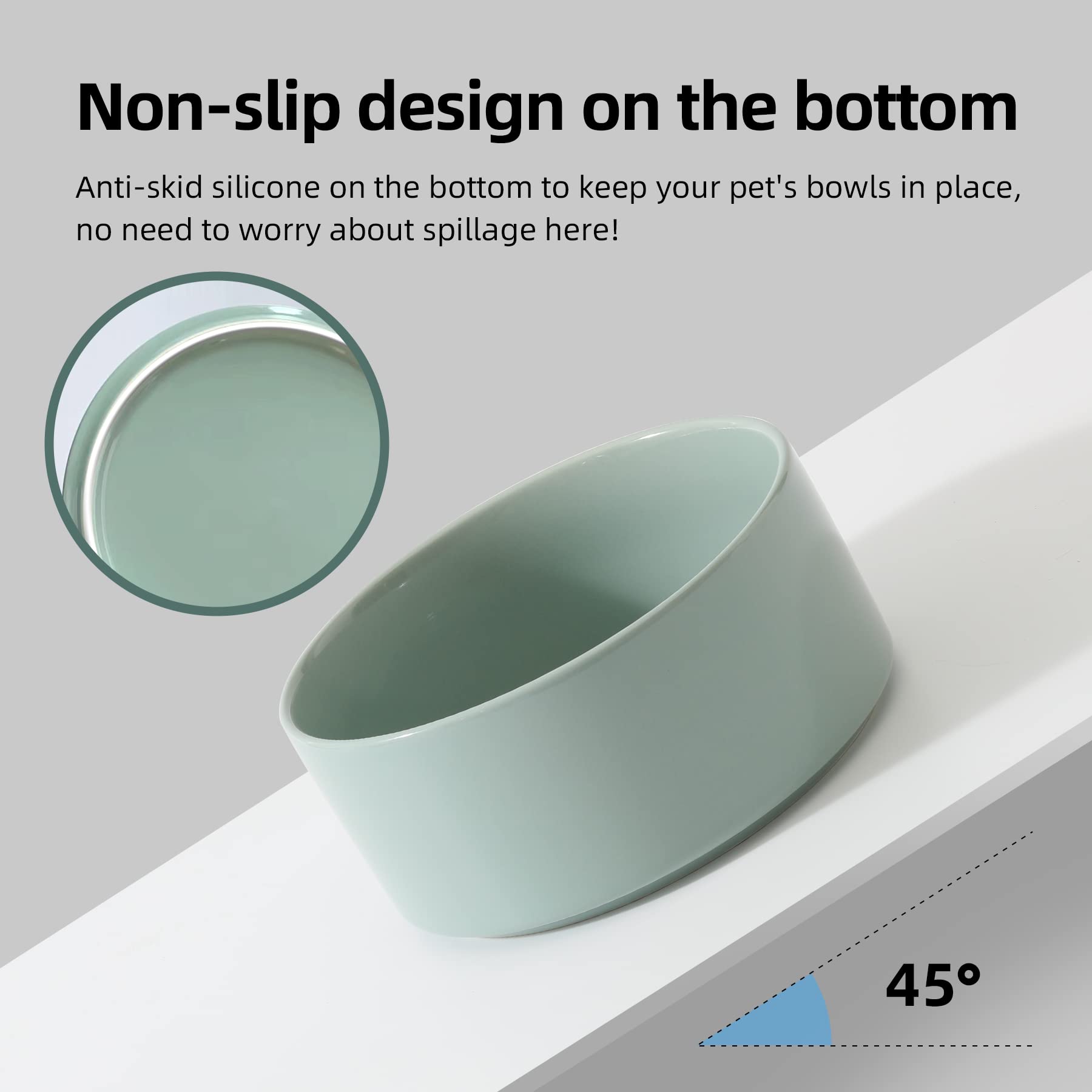 Havniva two-piece pet feeder keeps food and water organized.