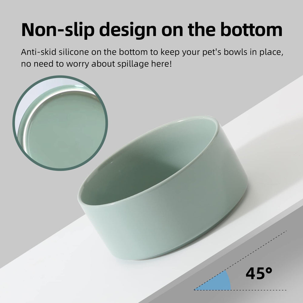 Havniva two-piece pet feeder keeps food and water organized.