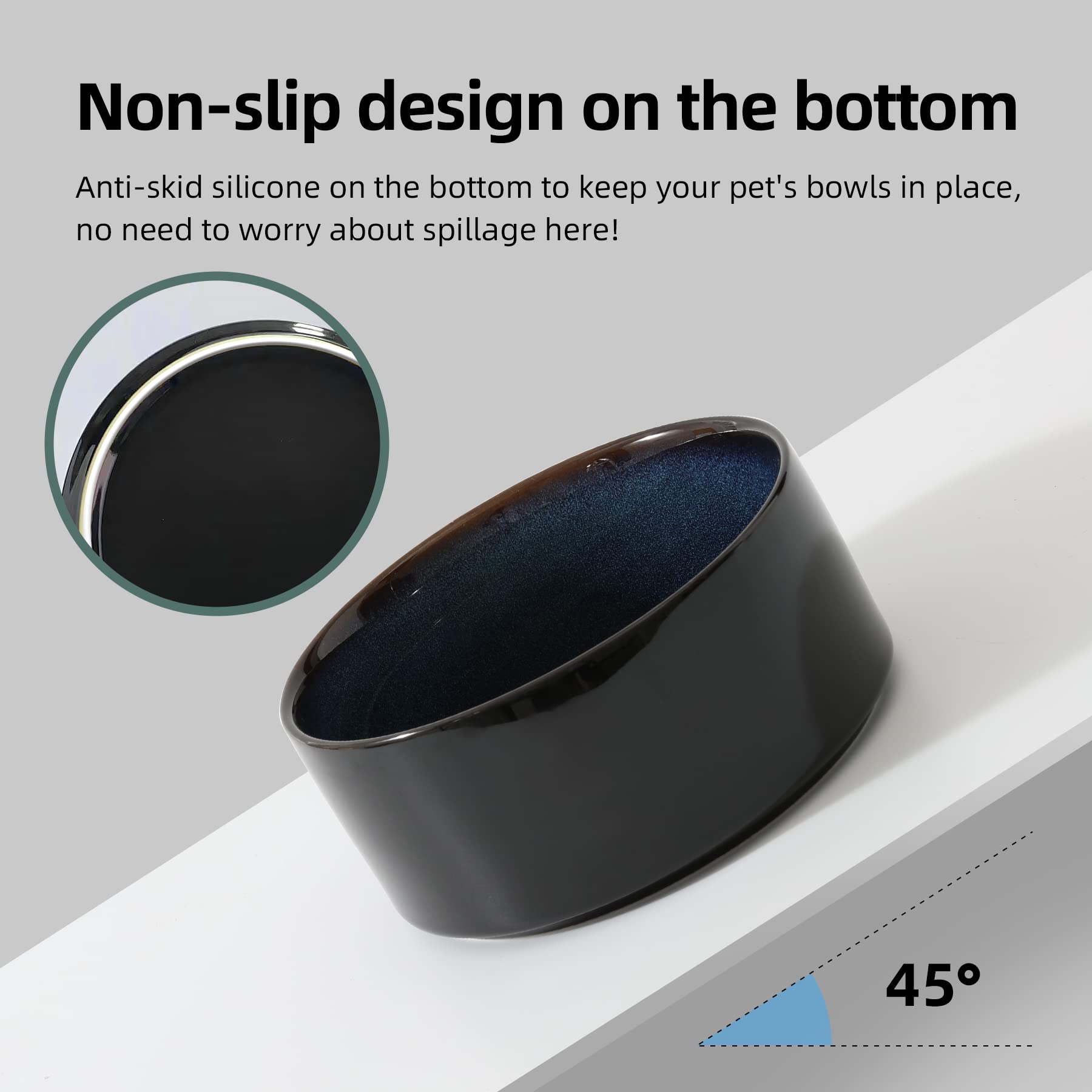 Havniva wooden stand for elevated dining supports comfortable posture.