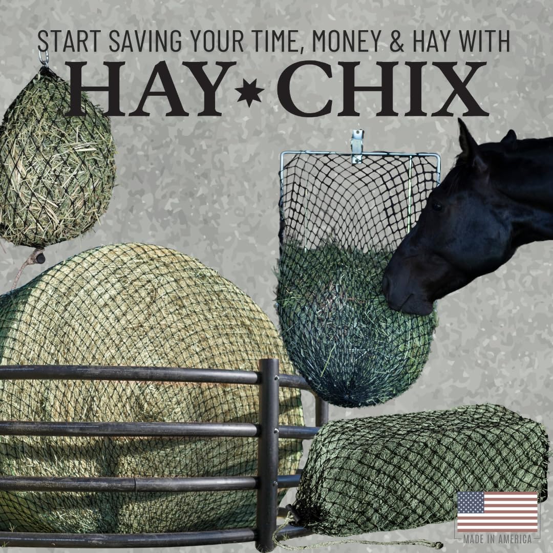 hay chix hay net durable UV-treated nylon ensures long-lasting performance