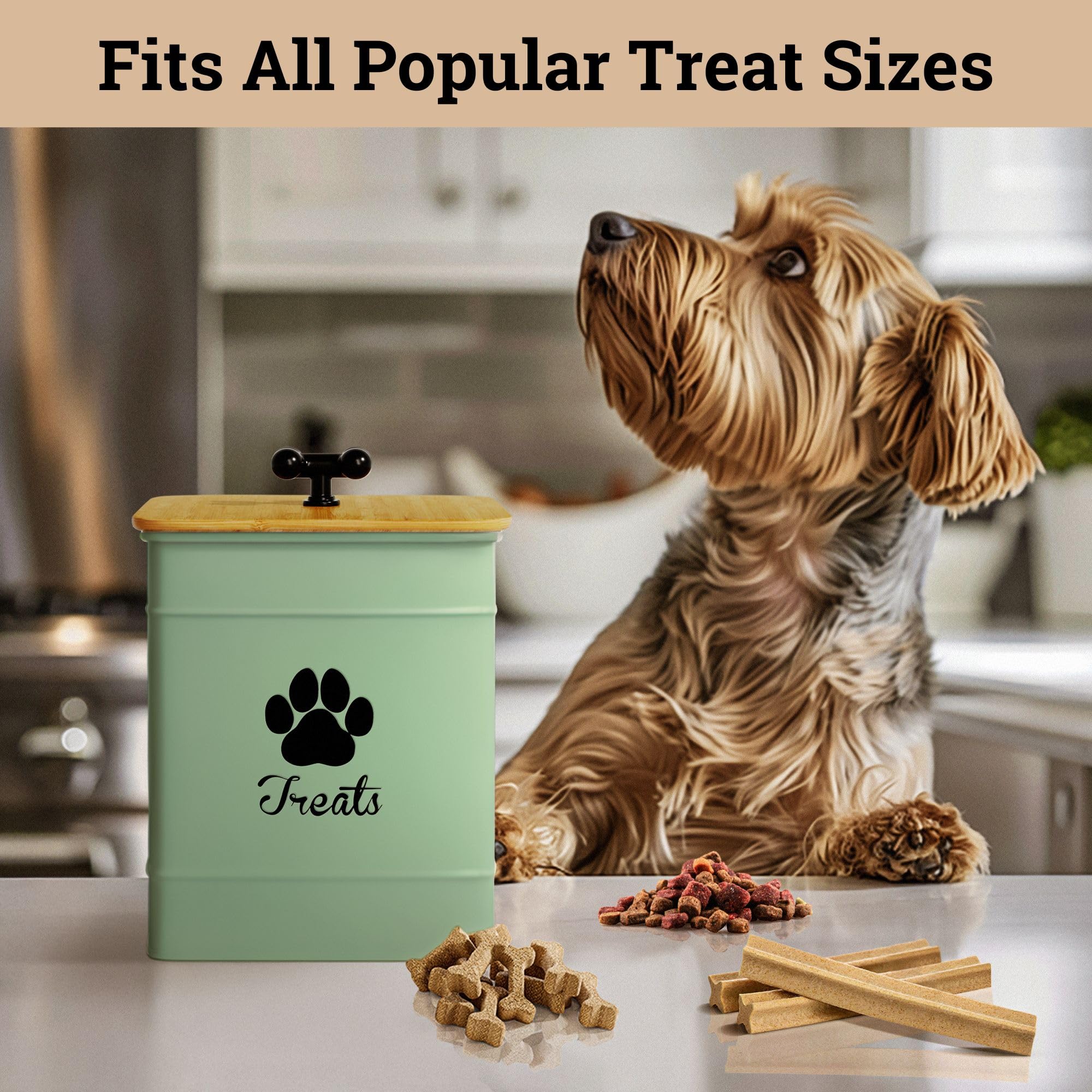 HB Design Co. bamboo lid detail shows moisture seal for fresher treats.