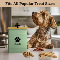HB Design Co. bamboo lid detail shows moisture seal for fresher treats.