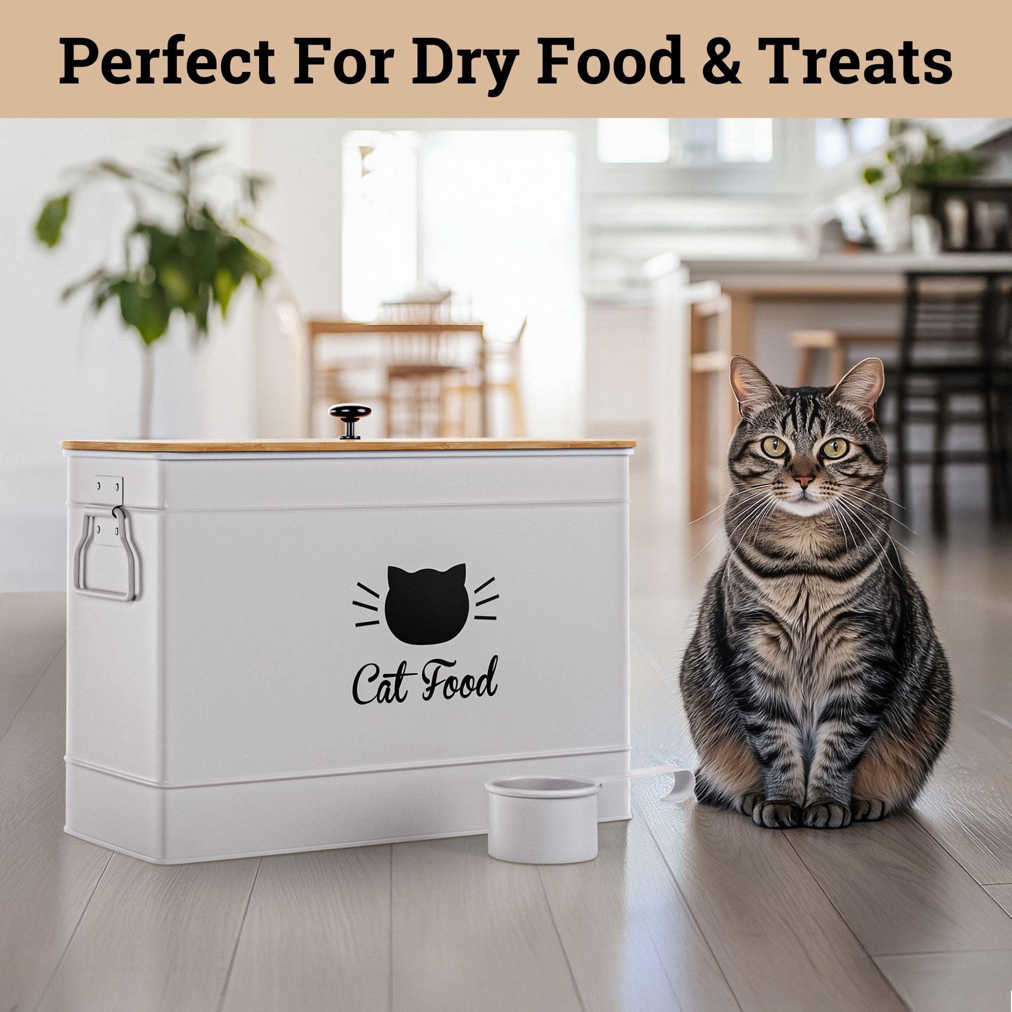 HB Design Co. wide-mouth opening for easy filling and scooping