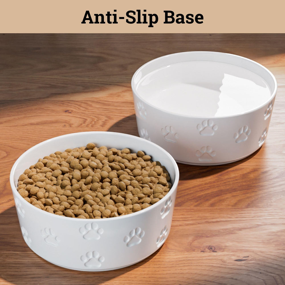 HB Design Co dishwasher-safe ceramic dog bowls for easy cleaning