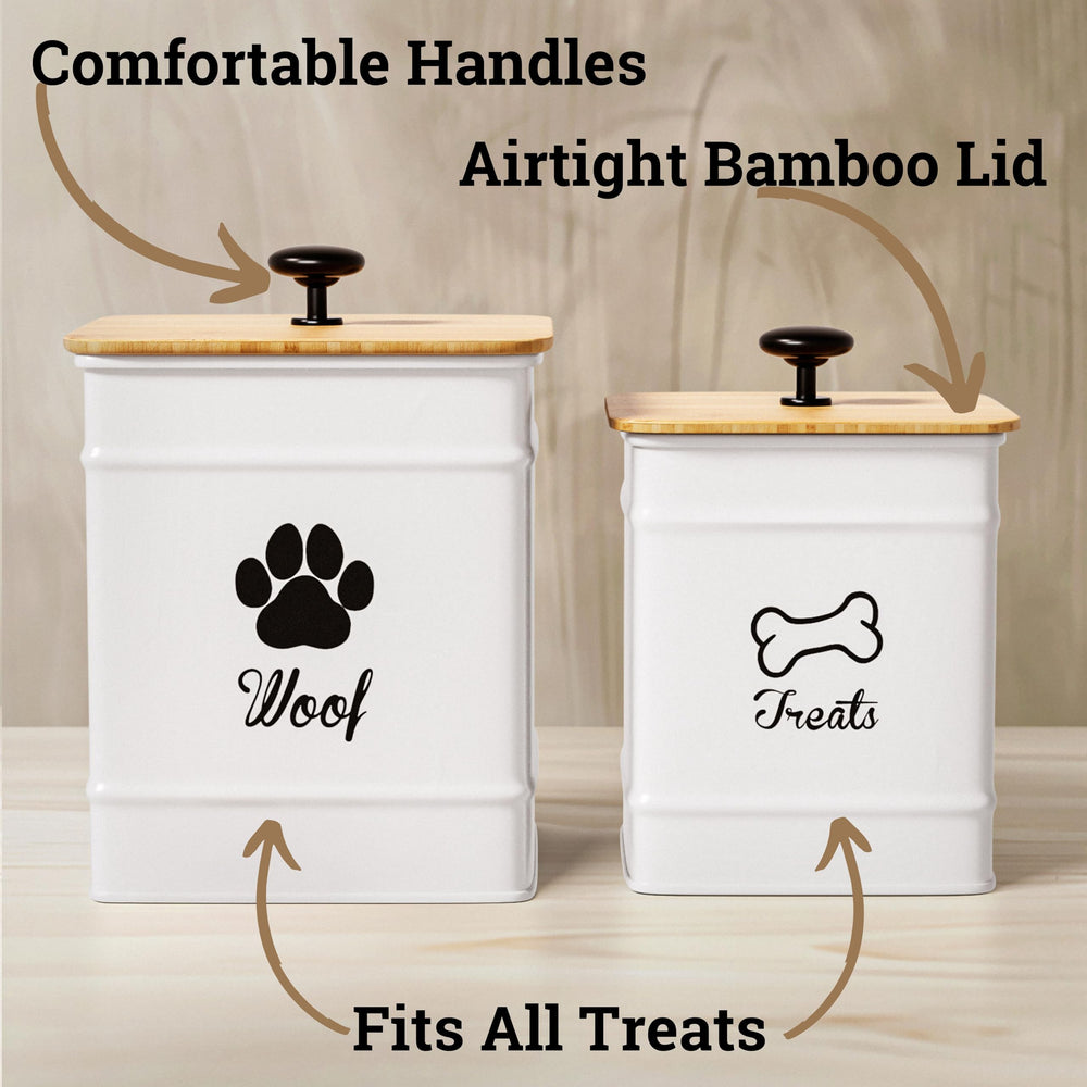 HB Design Co 7x5 jar front view demonstrates stylish storage and freshness.