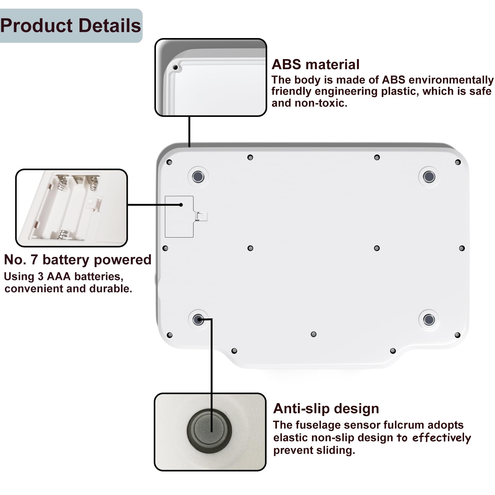 HBYCDSTF Digital Pet Scale used as kitchen scale for precise portions