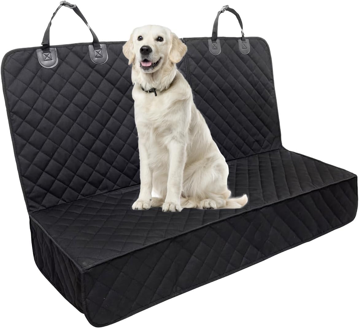 HCCW dog car seat cover nonslip back keeps pet from sliding during rides