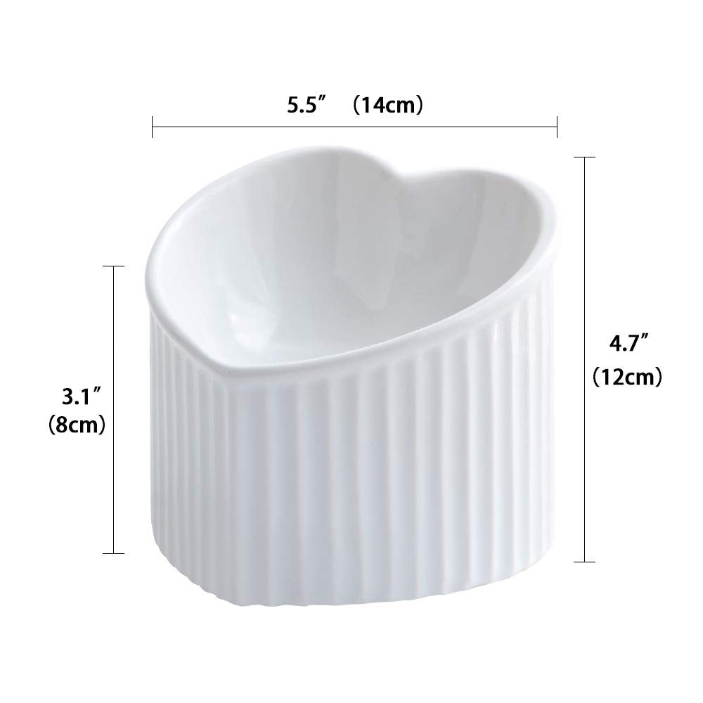 HCHLQLZ elevated bowls with backflow prevention reduce spills.