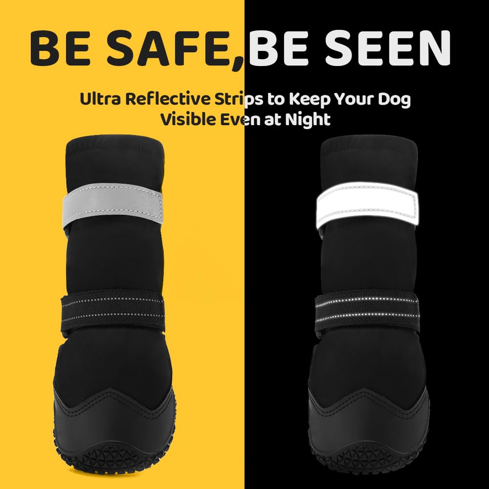 Hcpet dog shoes on outdoor adventures protecting paws from elements