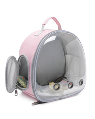 Hcupet bubble-window backpack lets pets enjoy outdoor views safely.
