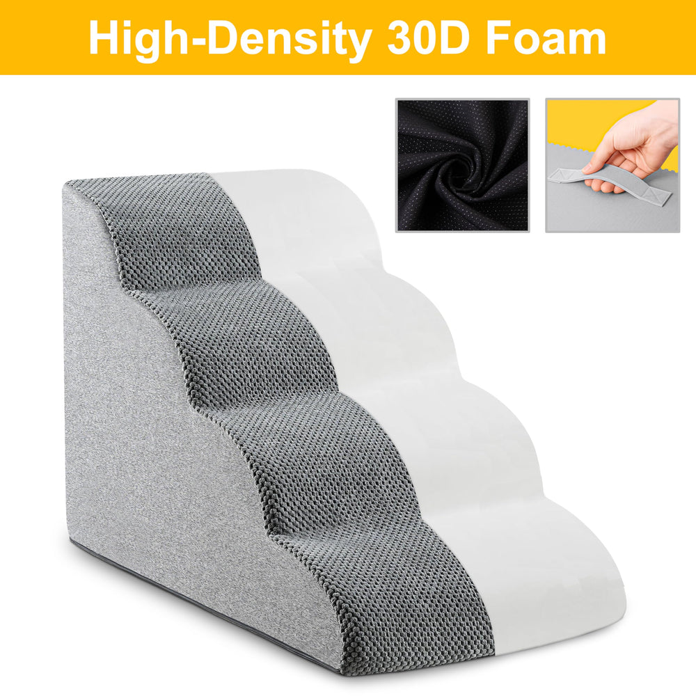 HCYLHXQ dog stairs waterproof cover closeup illustrating easy cleaning and durability