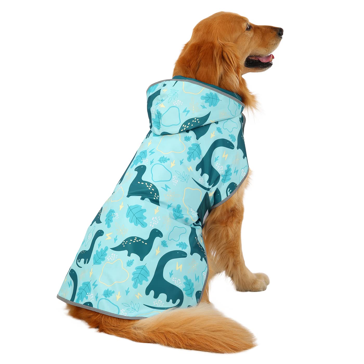 HDE built-in leash hole lets you attach a leash beneath the coat