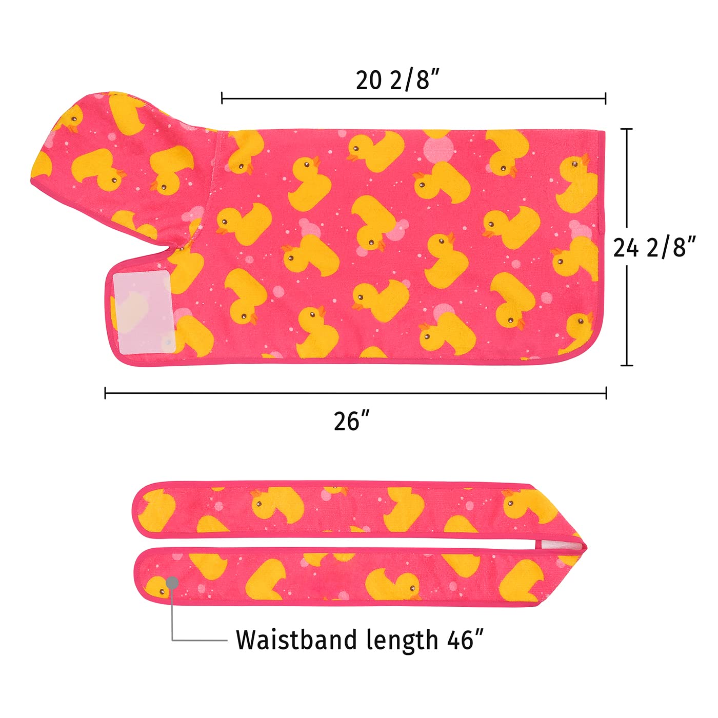 HDE dog-absorbent-quick-dry towel wraps fur fast after bath.