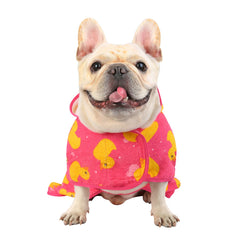 HDE dog-bathrobe size guide S-XXL provides versatile coverage.