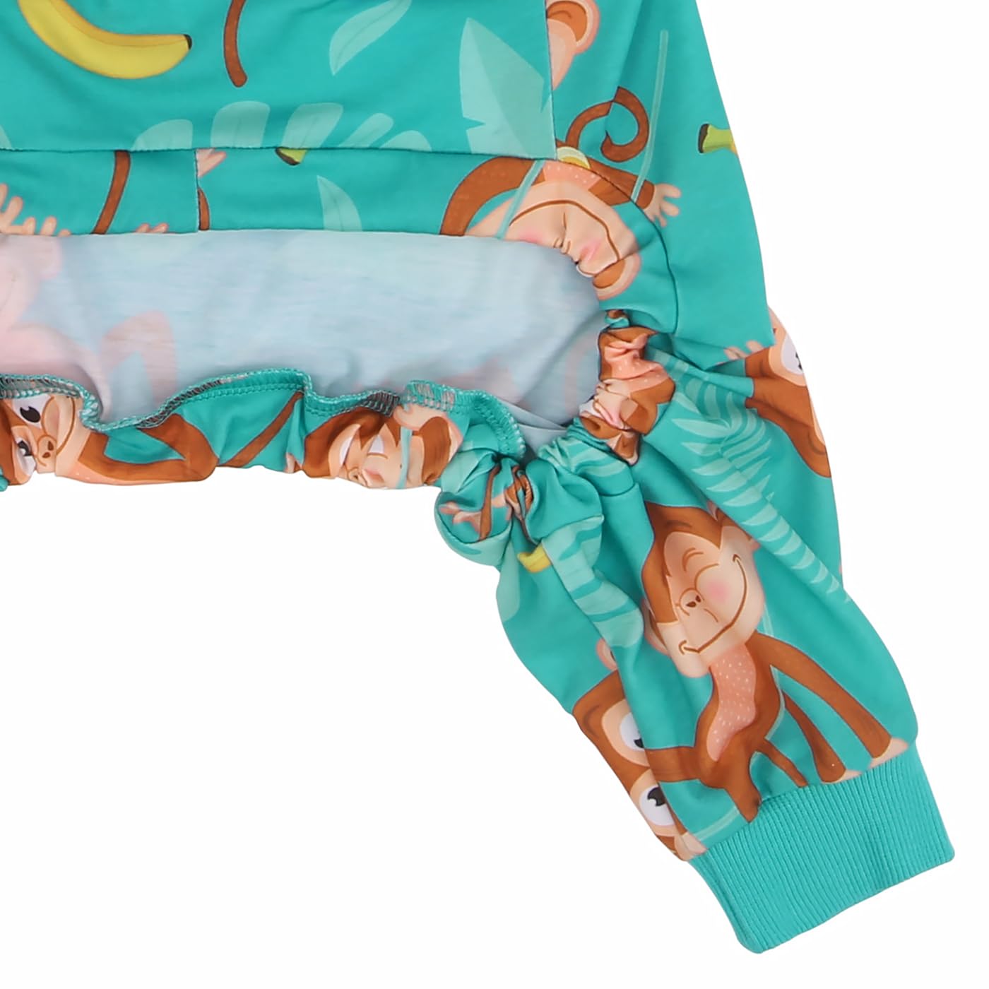 HDE dog pajamas lifestyle shot showing cute, practical dog wear.