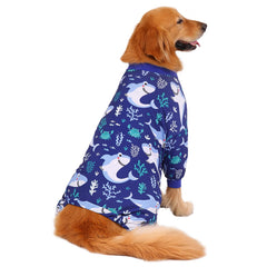 HDE dog pajamas pullover design makes dressing easy