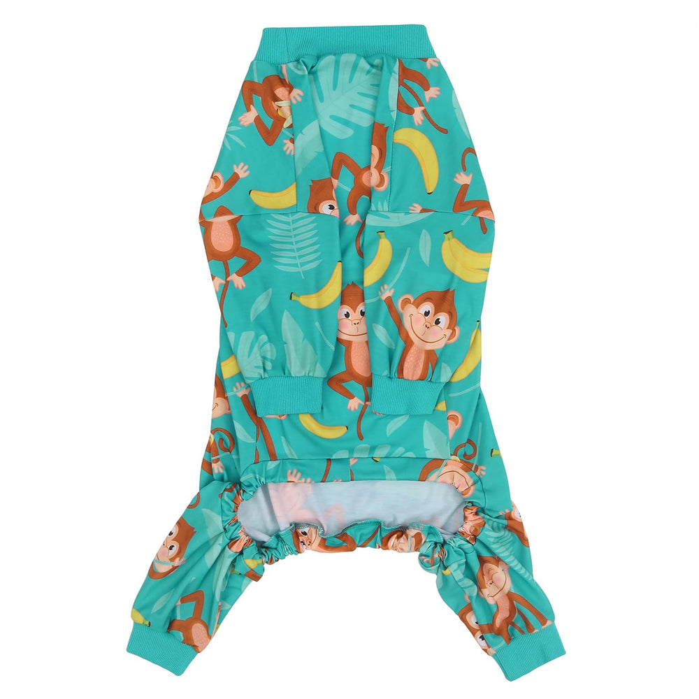 HDE dog pajamas size chart helps find the right fit.