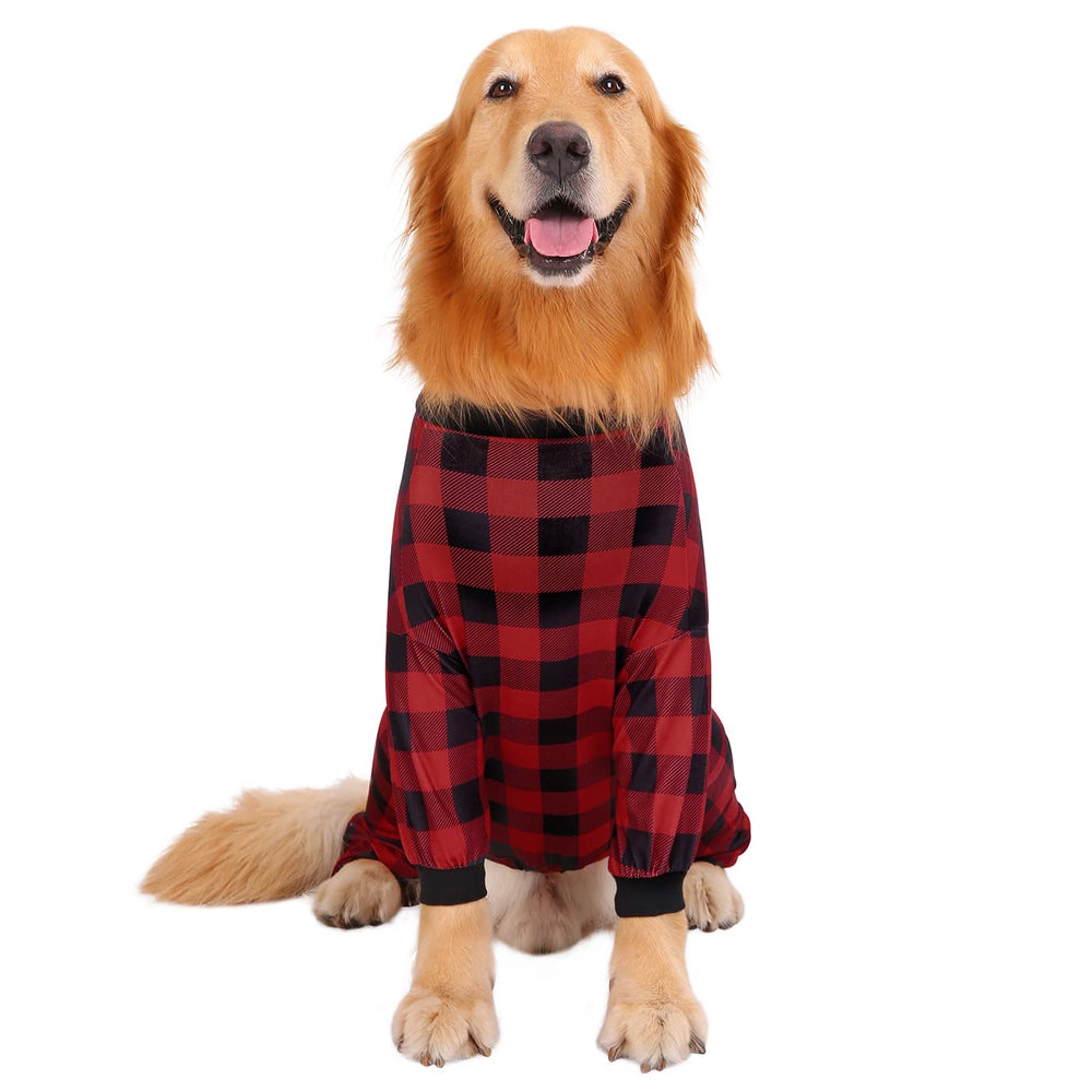 HDE dog pajamas stretchy fabric provides comfort and flexibility for active dogs during lounging