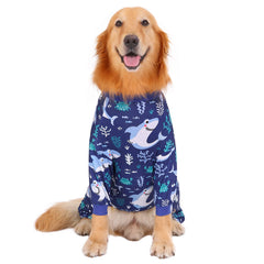HDE dog pajamas stretchy-soft fabric for flexible movement