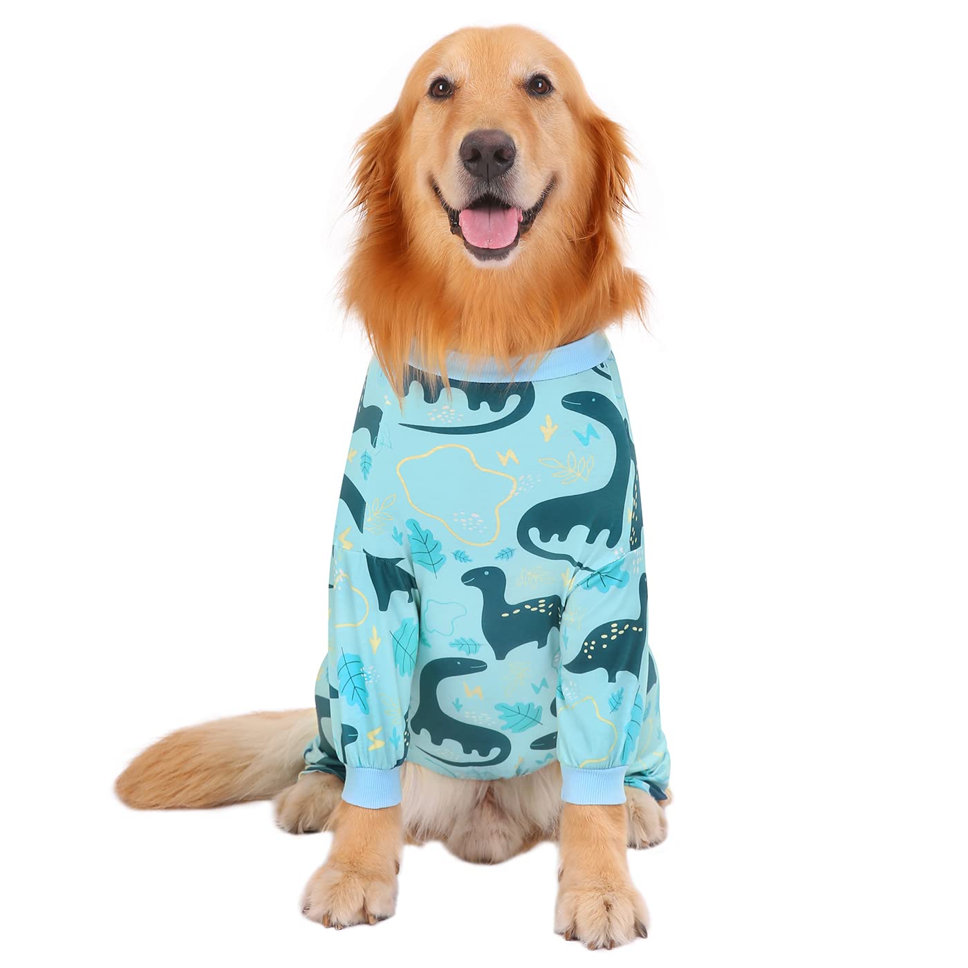 HDE Dog Pajamas stretchy fabric allows easy pull-on and lounging