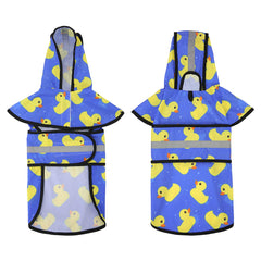 HDE raincoat hood adjusts for a snug, weather-ready fit.