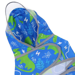HDE raincoat's adjustable belly strap ensures secure fit during adventures.