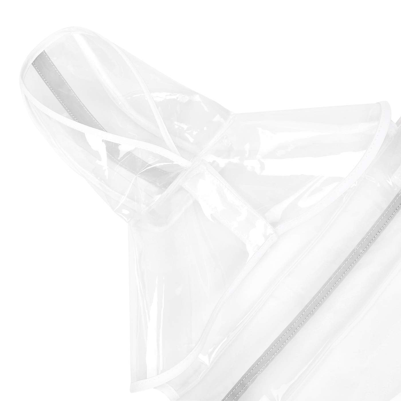 HDE reflective strip close-up highlights night-time visibility.