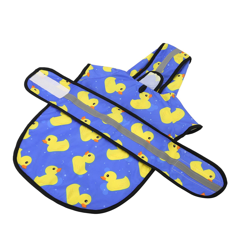 HDE dog raincoat size range supports small to XL dogs