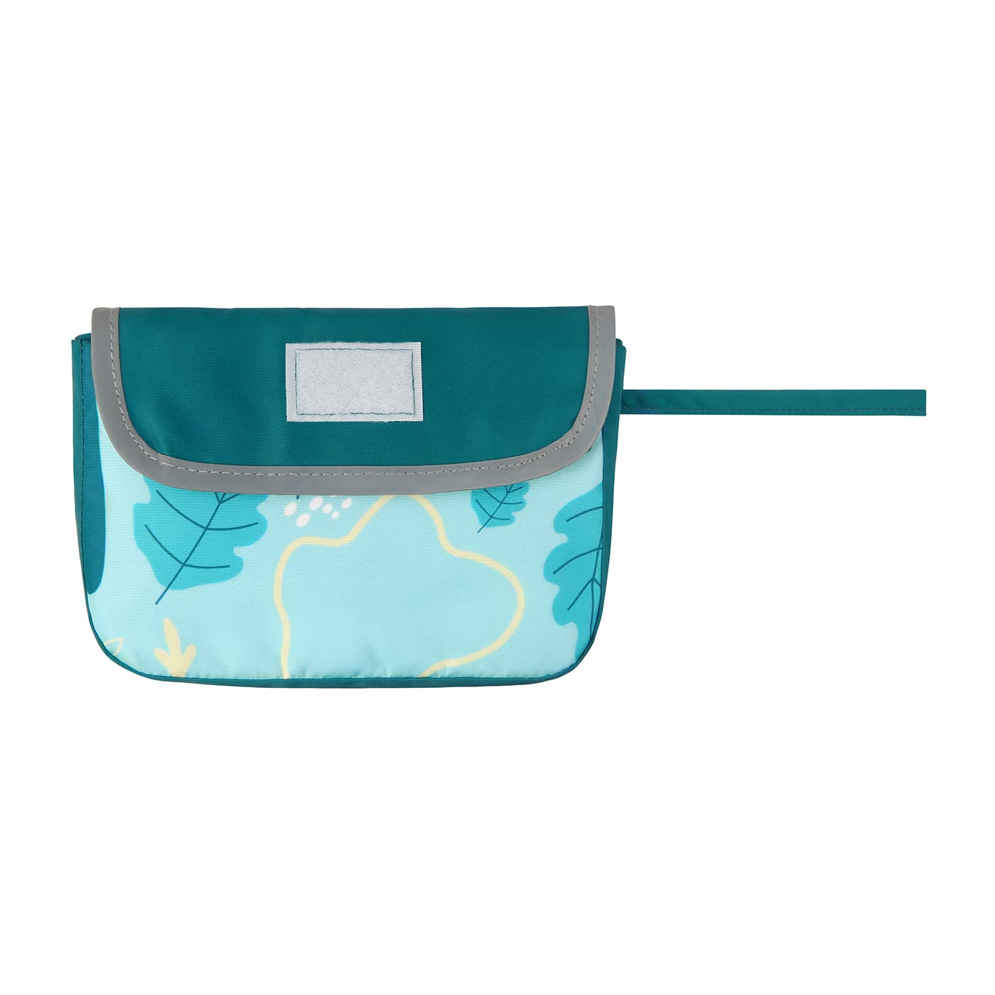 HDE packable dog raincoat folded into pocket for easy travel