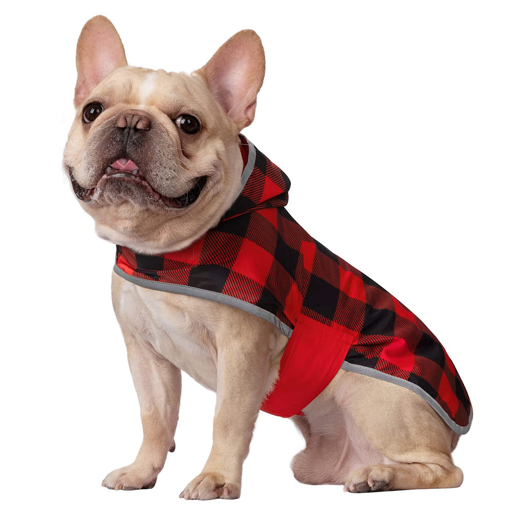 HDE reversible raincoat interior flip reveals fresh pattern for alternating looks