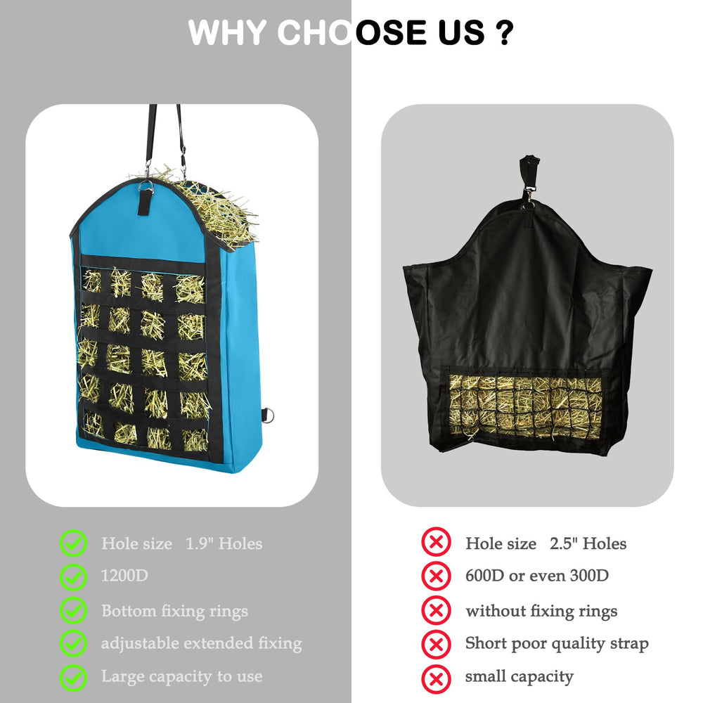 HDYEGY 1200D oxford hay bag durable material for daily use