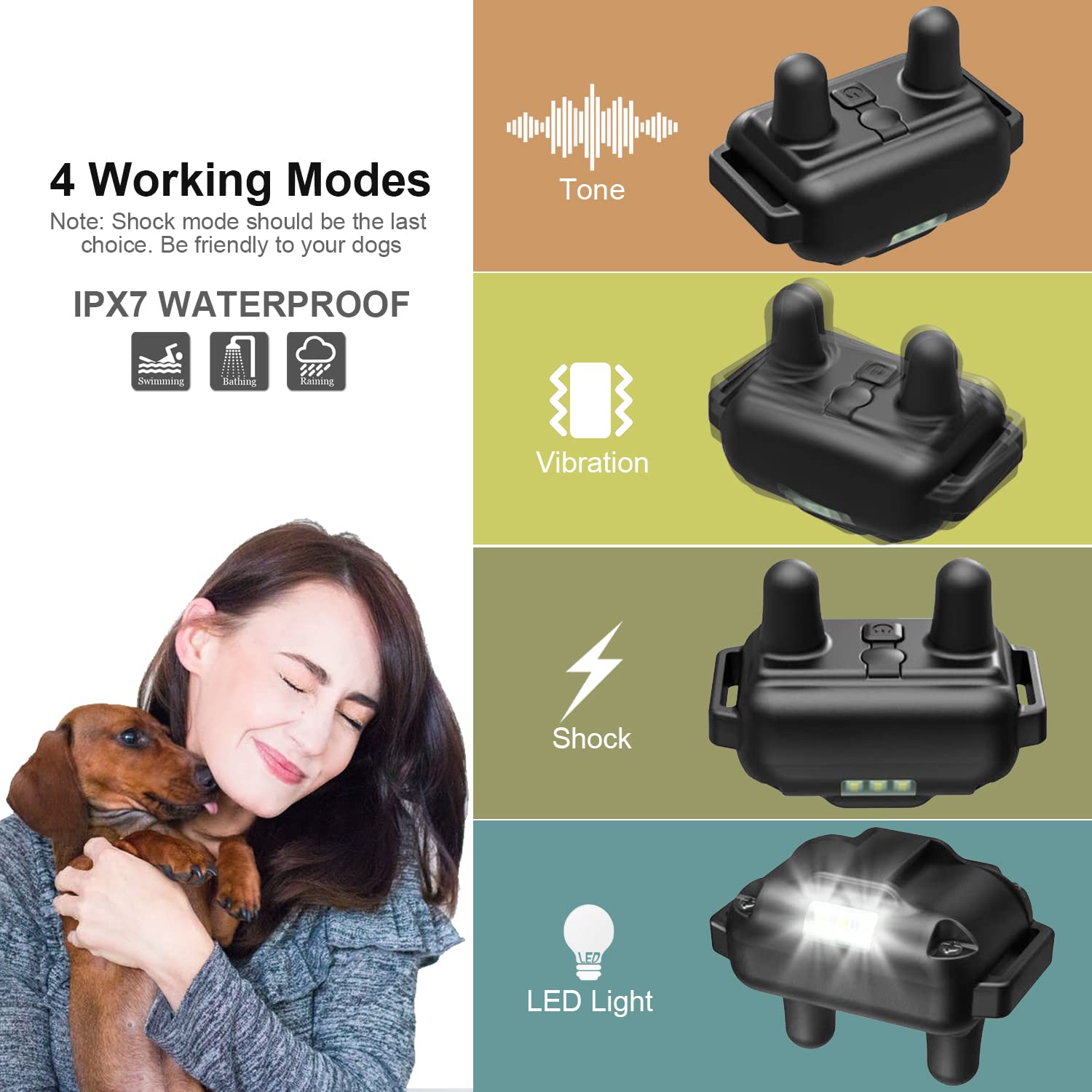 Heaflex remote with 1640 ft range for long-distance recall.