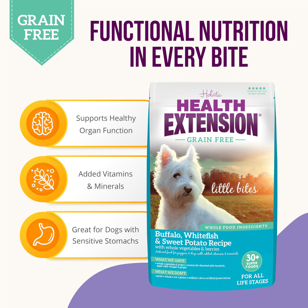Health Extension 30-superfoods-probiotics image highlights turmeric, berries, and probiotics for overall well-being.