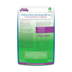 Health Extension Little Bites real chicken-first protein highlighted in bites.