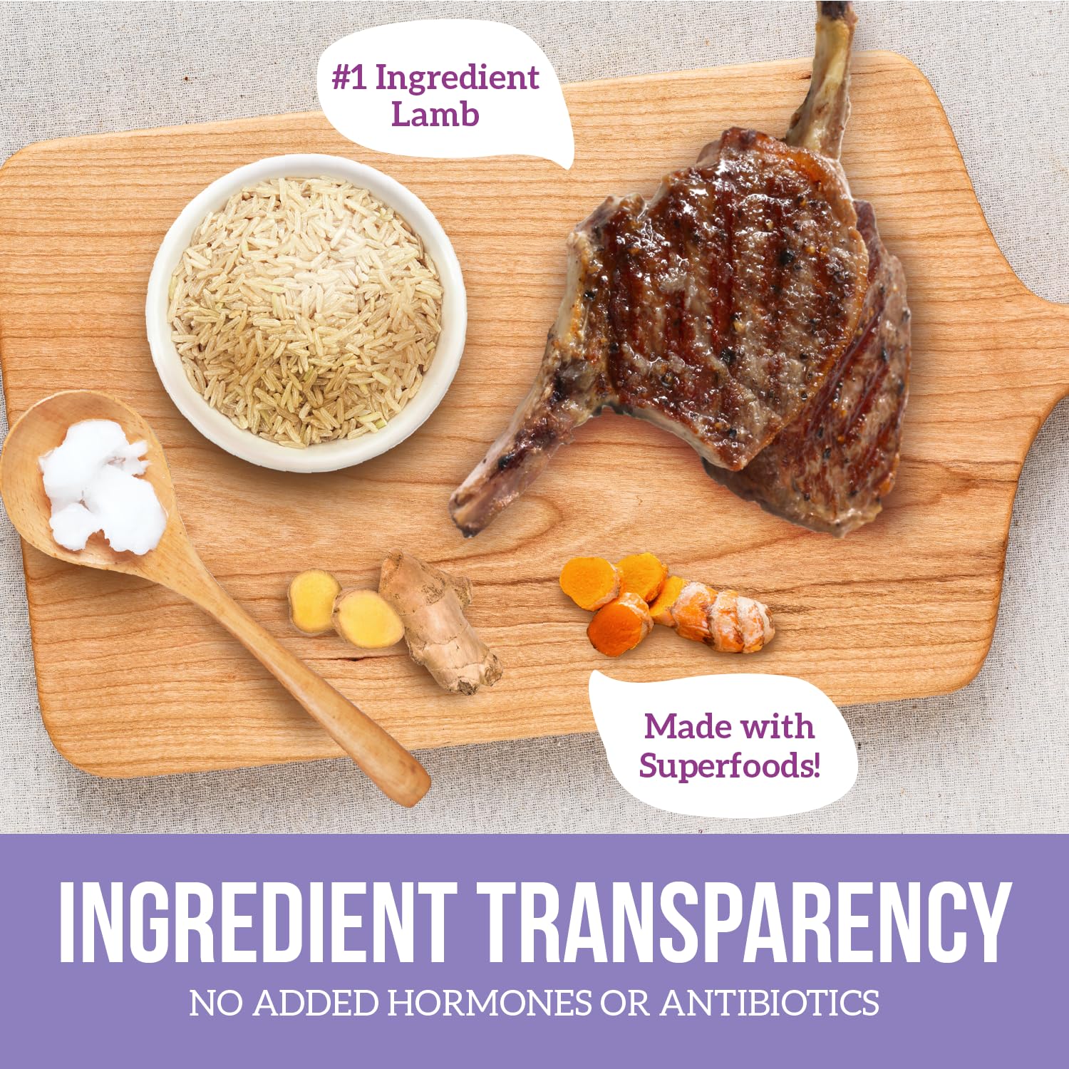 Health Extension packaging-15lb: convenient kibble size for daily feeding.