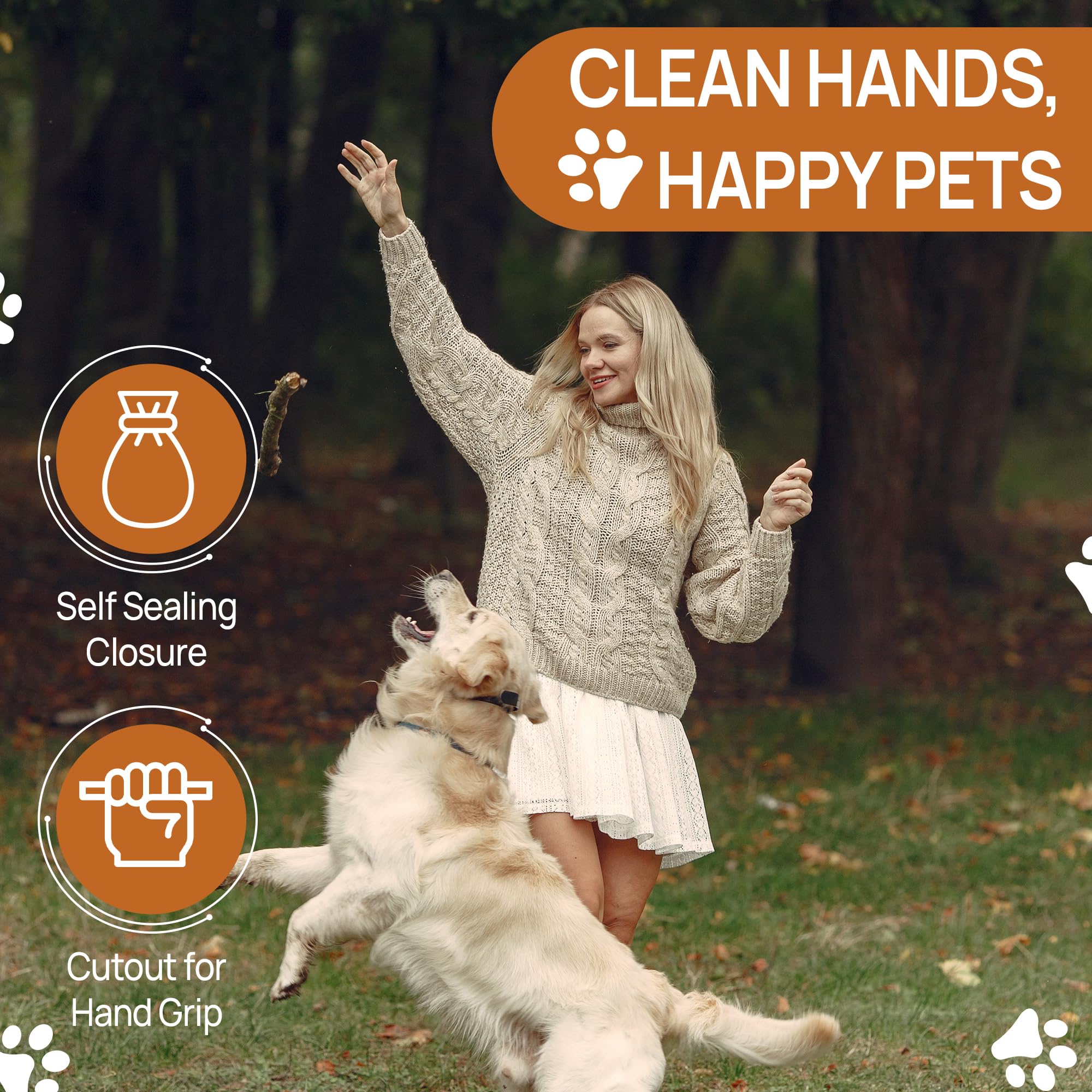 Healthpro Prods Dispoz-A-Scoop works on all terrains for yard cleanup.