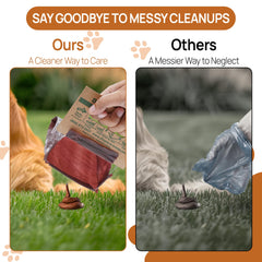 Healthpro Prods Dispoz-A-Scoop XL design fits large and small dogs with ease.