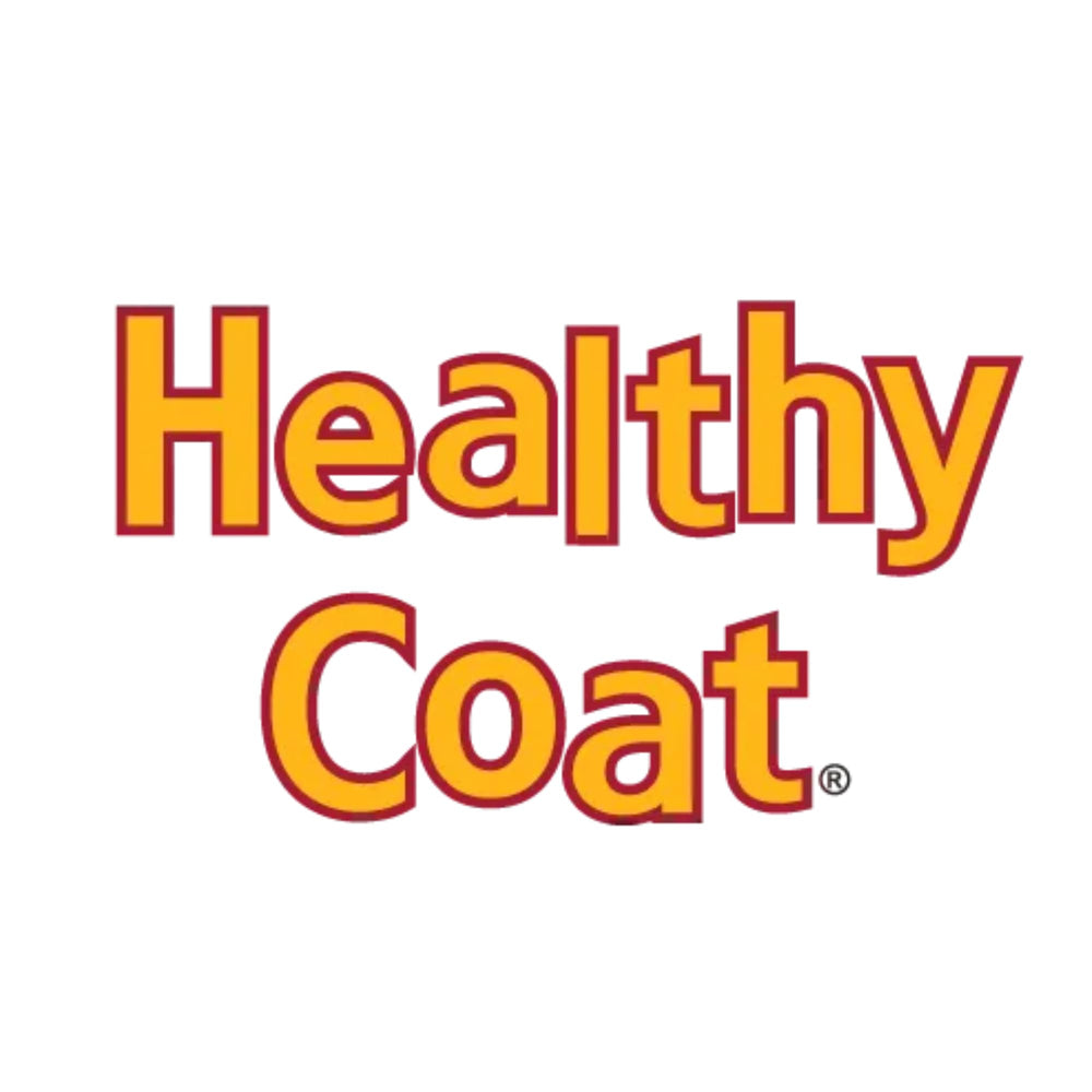 Healthy Coat Kickin' feed in trough indicating overall health support