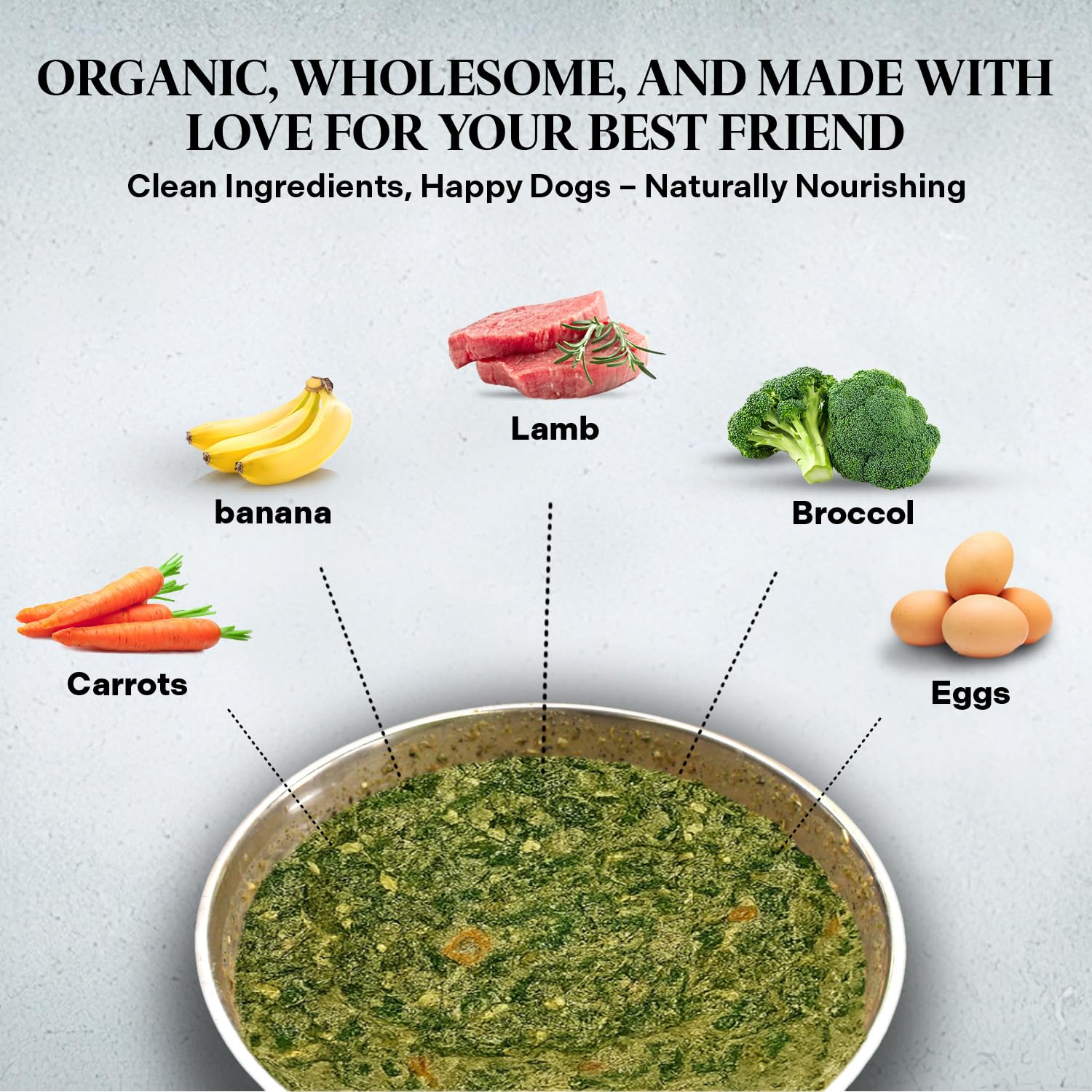 Healthy Dogma PetMix Dehydrated Lamb Dog Food packaging shows small-batch production and fresh ingredients.