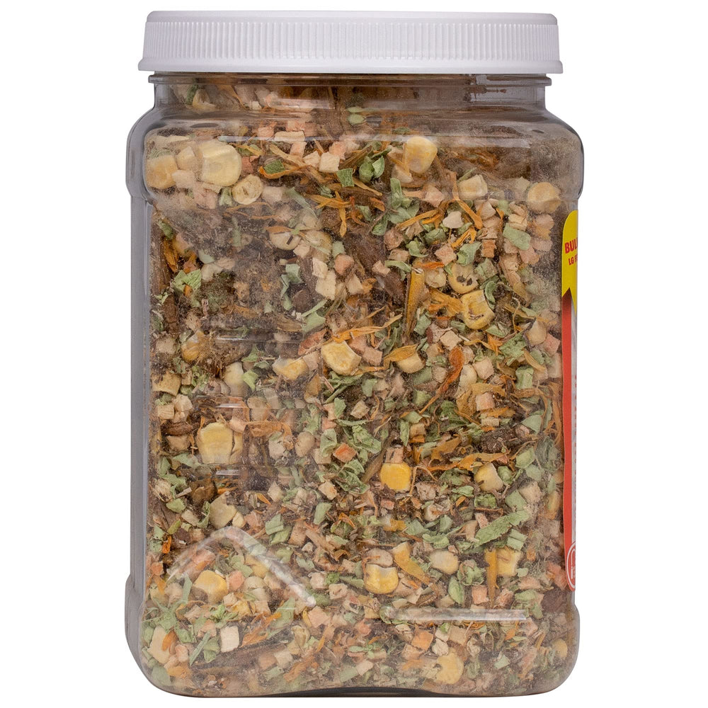Healthy Herp Bearded Dragon Food Instant Meal serving setup for a tidy reptile feeding routine.