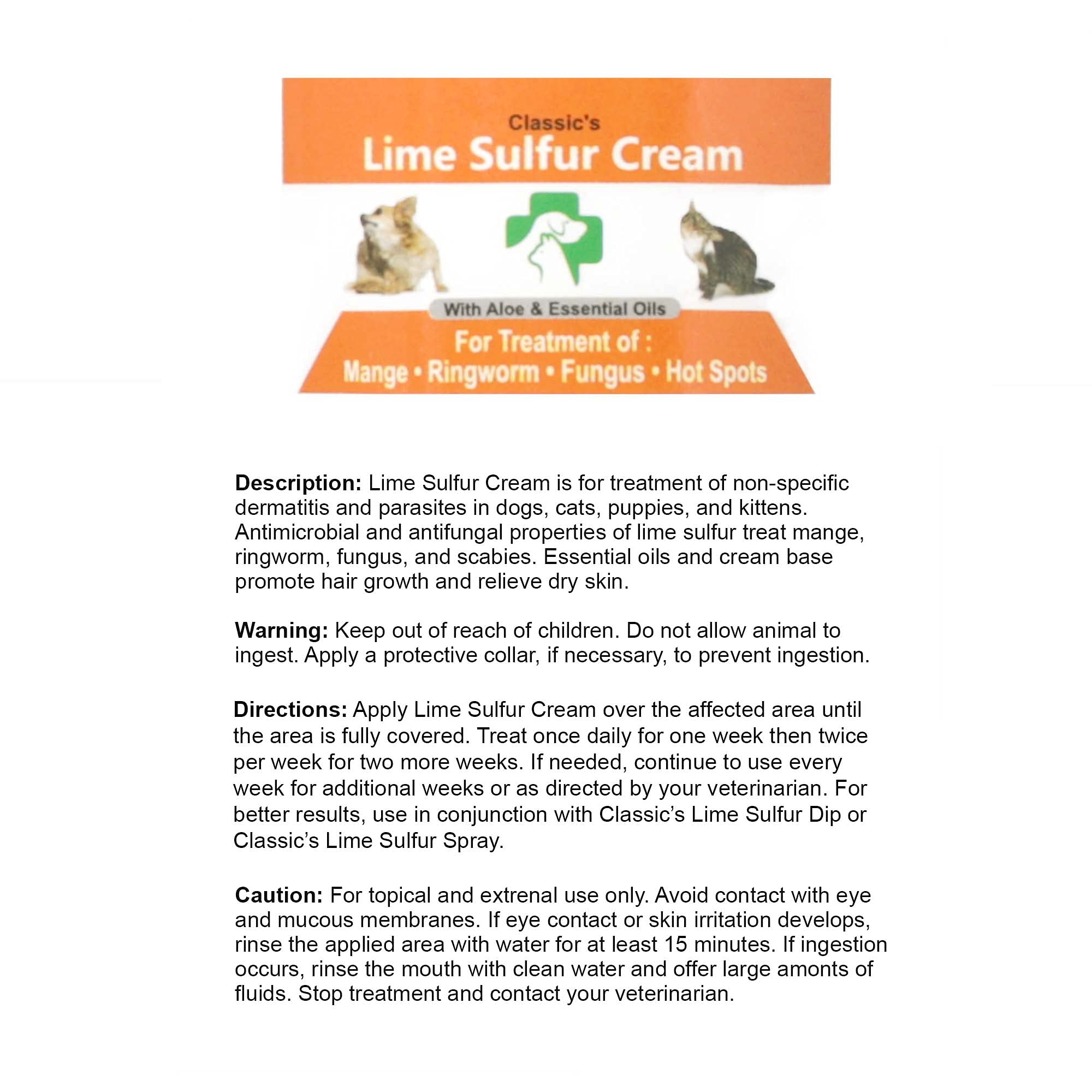 Healthy Paw Life lime sulfur cream on cat supports dry skin care and gentle soothing.