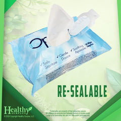 Healthy Surplus Optixcare eye wipes open pack for quick pet eye cleaning