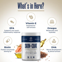 Healthy Pup dog fish oil supplements chew texture image demonstrating tasty flavor for dogs